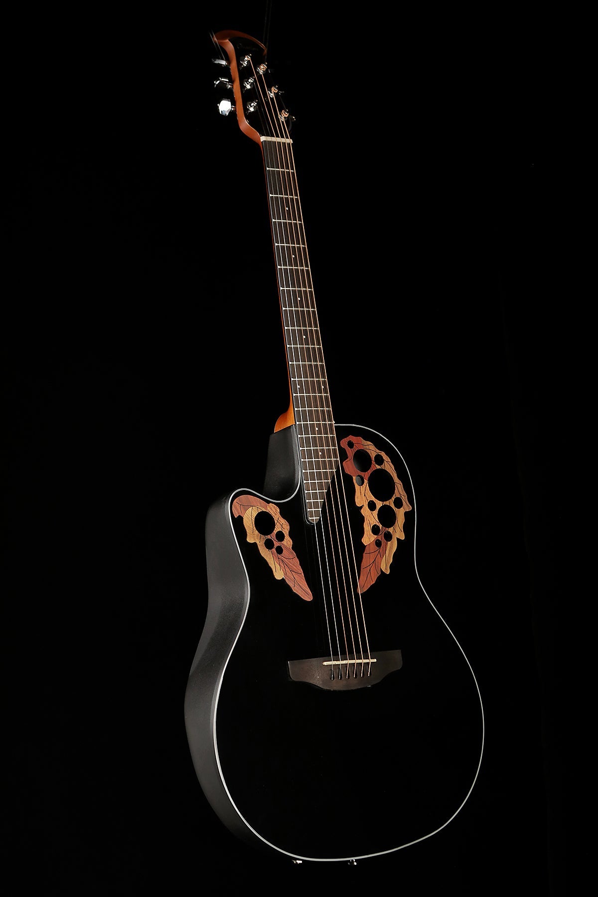 Ovation CE44L-5 Celebrity Elite Left-Handed Mid Bowl 'Black 