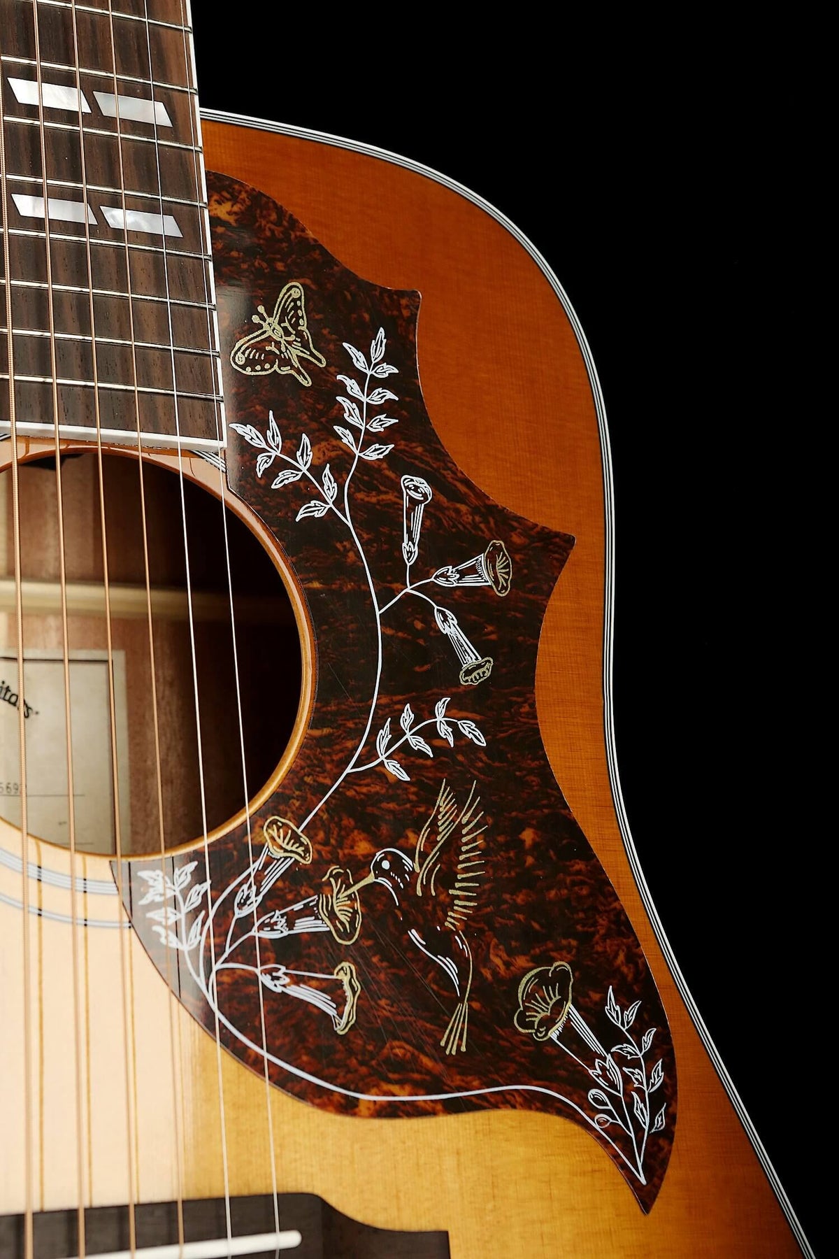 Sigma hummingbird acoustic guitar hotsell