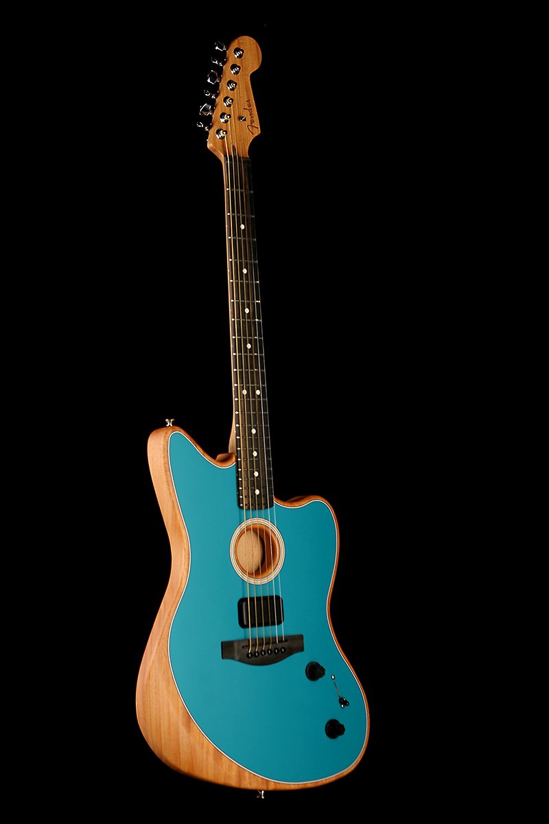 Fender American Acoustasonic Jazzmaster 'Ocean Turquoise' Acoustic